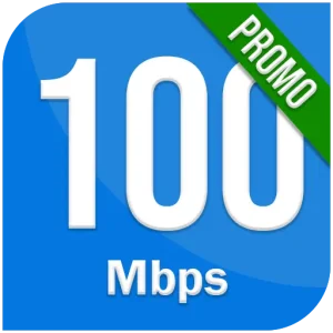 Speed 100 Mbps Promo
