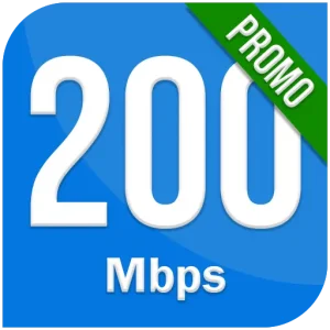 Speed 200 Mbps Promo