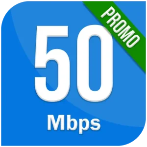 Speed 50 Mbps Promo